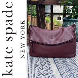 KATE SPADE Cobble Hill Little Minka Bag in Molasses Brown